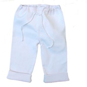 ORGANIC COTTON BABY ELF PANTS - PASTEL ROSE NWT!